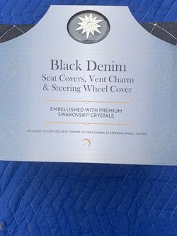 Lunna “black Denim” Seat Cover Package
