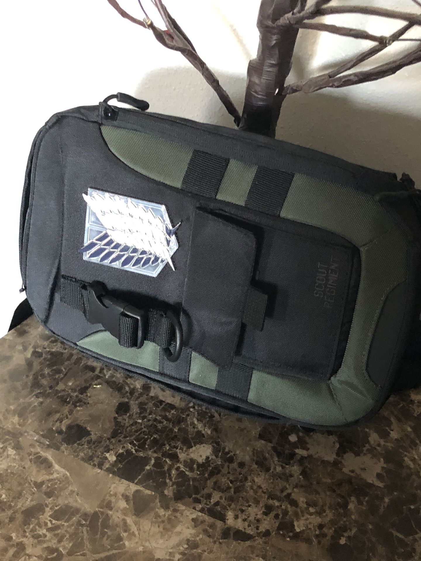 Bioworld Attack on Titan anime Crossbody Sling Bag