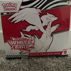 Pokemon Sealed Bundle 2 ETBs + Booster Bundle ( White Flare, Black Bolt, Surging Sparks)