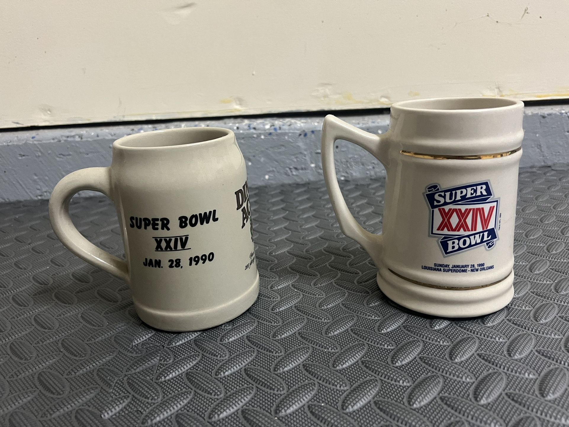 Super Bowl Beer Mugs (stein)