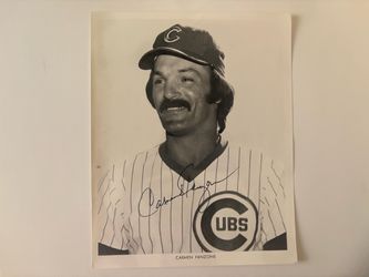 Carmen Fanzone Cubs Autographed Photo