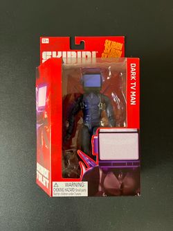 Skibidi Toilet:  Dark TV Man 6" Figure New