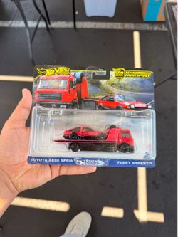 Toyota AE86 Trueno Hot Wheels Team Transport