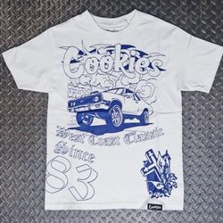 New w Tags Authentic SF Cookies “West Coast Classic Since ’83” Lowrider Graphic  T-Shirt Sz 3XL