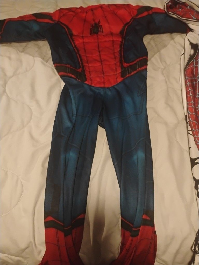 Spiderman Costume No Mask 