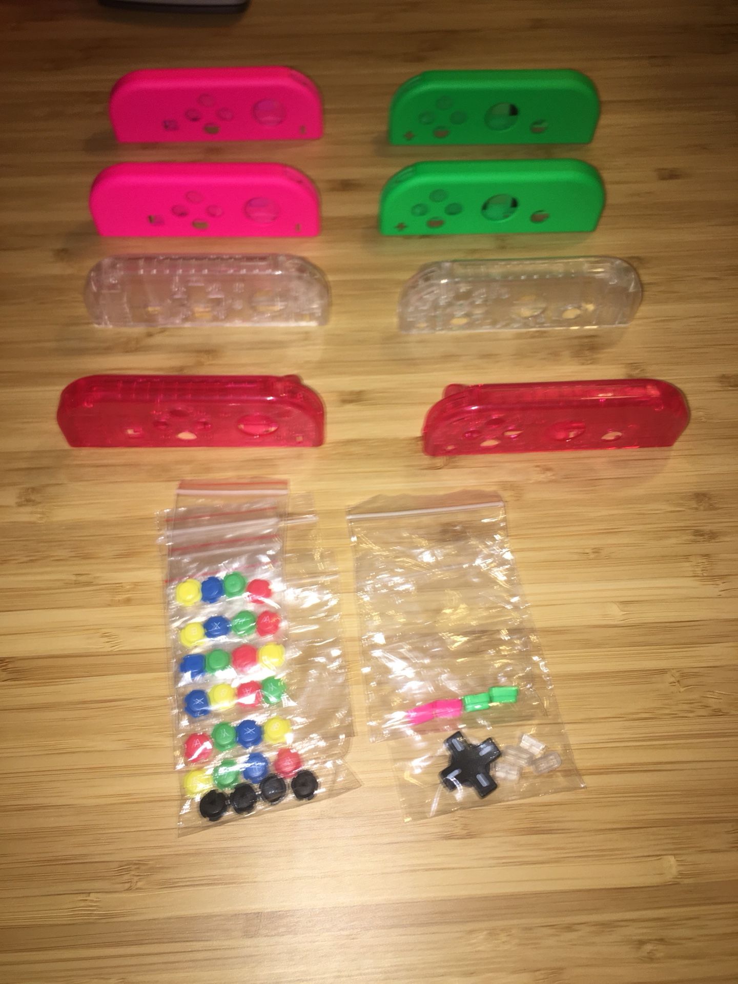 Nintendo Switch Joy Con Shells and Buttons