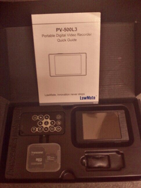 PV-500L3 Portable Digital Video Recorder with Hidden Button Cam