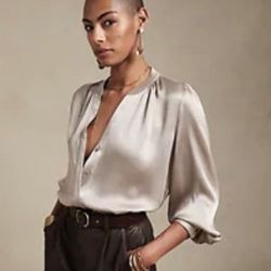 Banana Republic Satin Blouse 