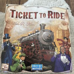 Ticket To The Ride Board Game 