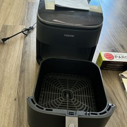 Cosori TurboBlaze 6 Qt Air Fryer + free parchment paper& air-fryer liners