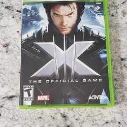 X-Men The Official Game Xbox (contact info removed) Tested And Complete With Manual
