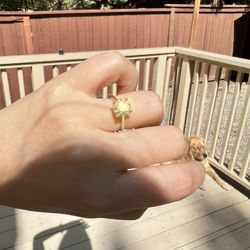 New Moissanite 10H10A Engagement Ring 2CT, 18K White Gold Plated Sterling Silver