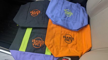 Brand New Trader Joe's Halloween Tote Bags