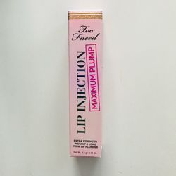 Too Faced Lip Injection Lip Gloss Brand New Maximum Plump Lipgloss