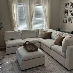 Modular 6 Piece Couch 