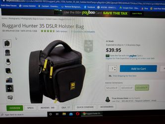 Ruggard hunter 35 DSLR holster bag