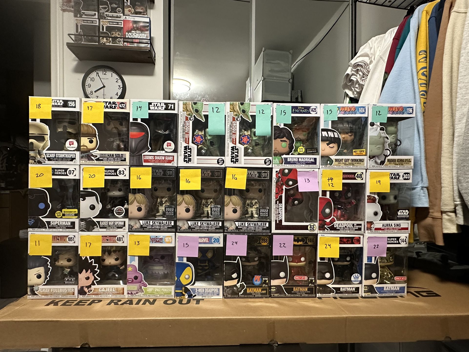 Funko Pop Lot