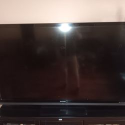 Sharp 70" TV With Remote