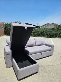 Sofa bed & Chaise Storage 💥 Free Delivery 💥