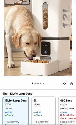 Brand new automatic dog feeder