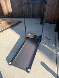 Foldable walking pad treadmill