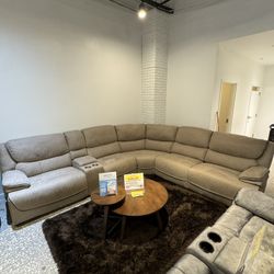 Beautiful Mocha Alejandra Sectional Sofa!$1499!*SAME DAY DELIVERY*NO CREDIT NEEDED*EASY FINANCING*HUGE SALE*