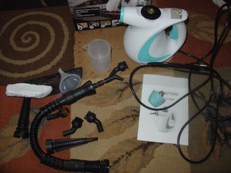 REDHUT White  Handheld Steam Cleaner W/Box