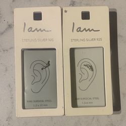 Cartilage Earrings (set Of 2)