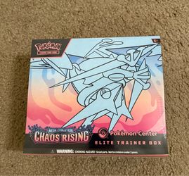 Pokemon Chaos Rising PKC ETB Pokemon Center