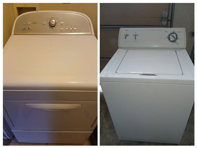 Washer And Dryer