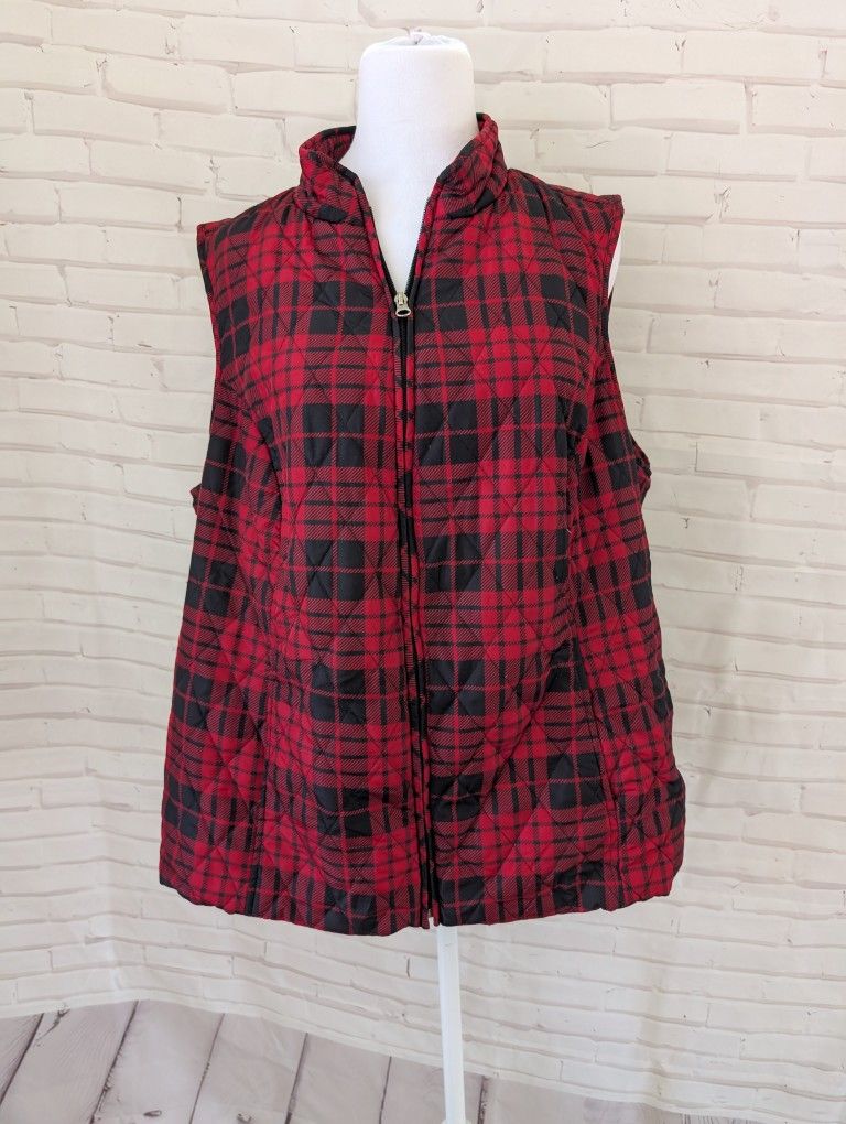 Croft & Barrow Vest Size 1X