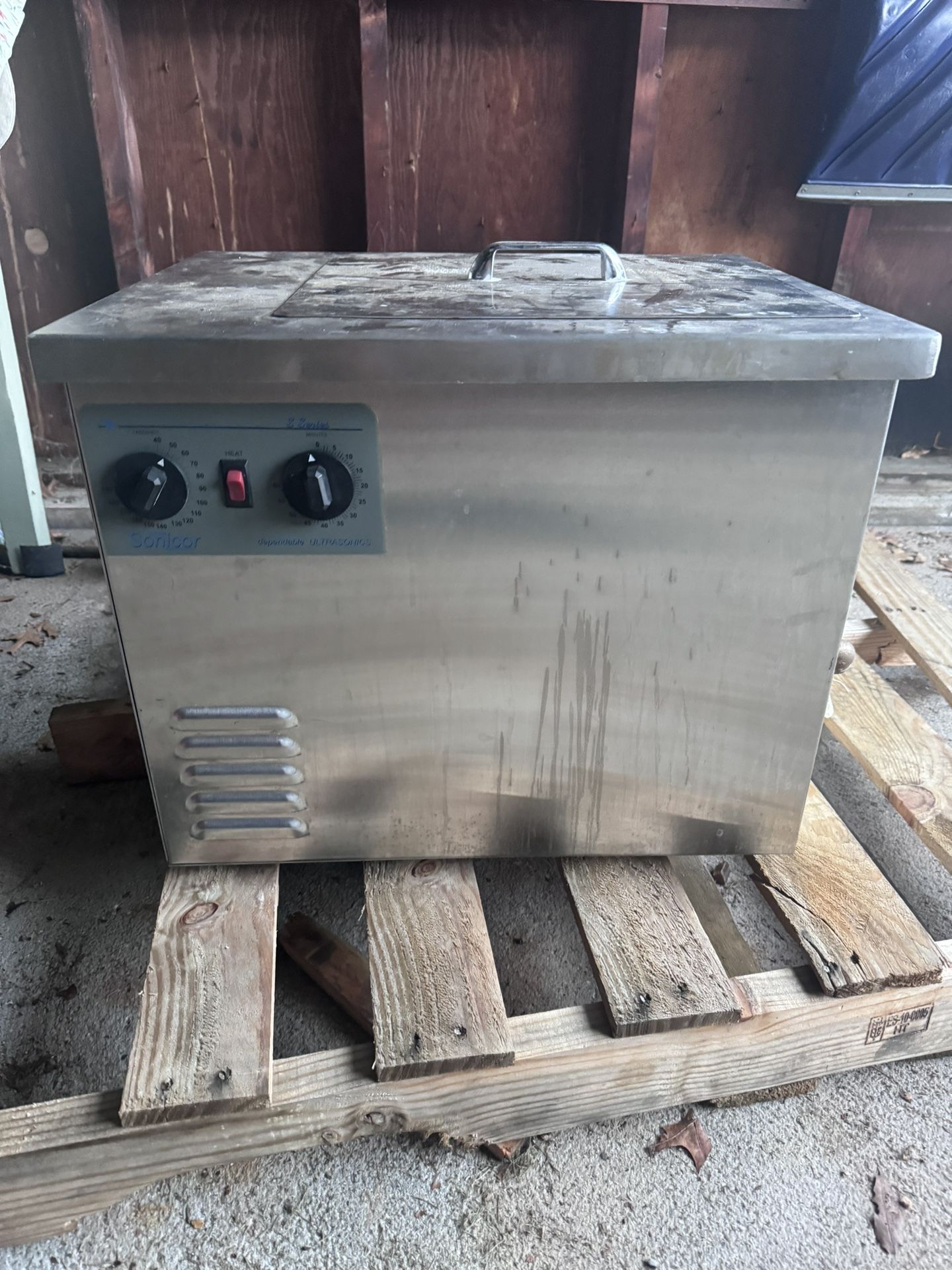 pre owned industrial ultrasonic cleaner used