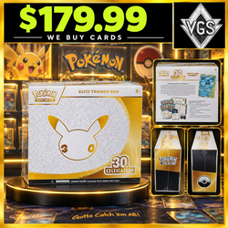 Pokemon 30th Celebration Elite Trainer Box Sealed ETB