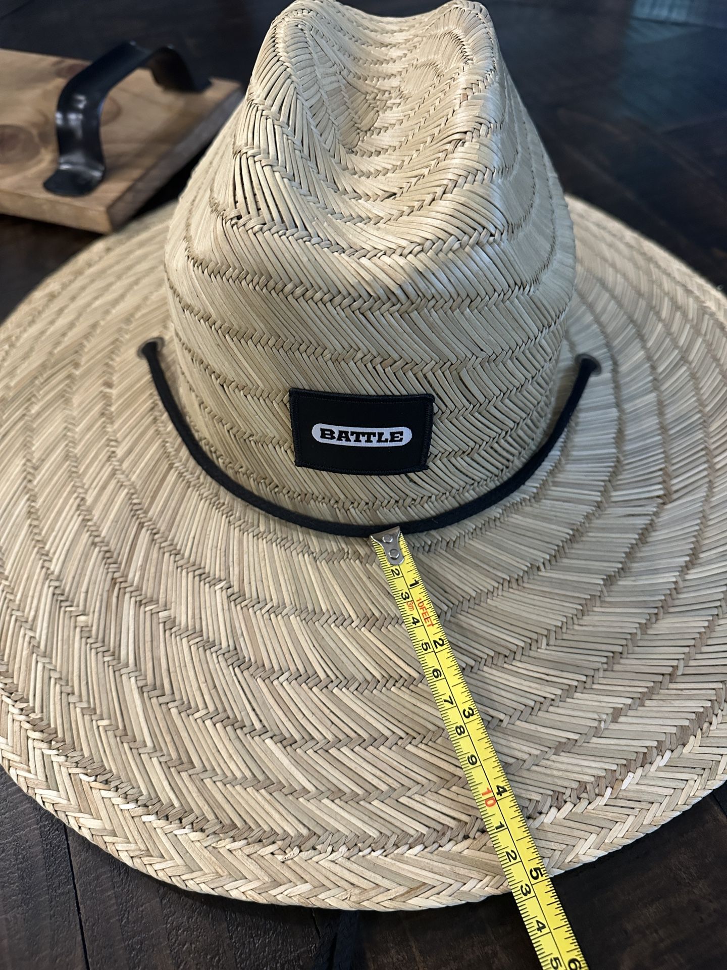 New BATTLE straw Hat