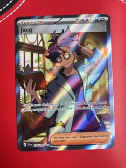 jacq pokemon card SAR Single not actual card. Jacq SAR 104/078 SV1S Scarlet