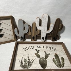 Set Of Three Southwest Themed Wall Art 