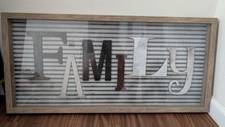 Rustic Family Wall Decor
