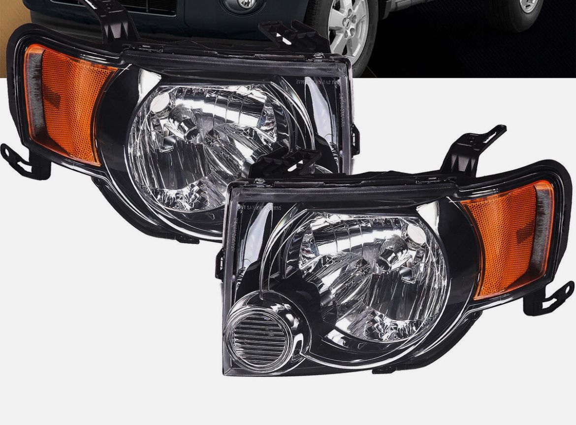 2008-2012 Ford Escape Headlights 