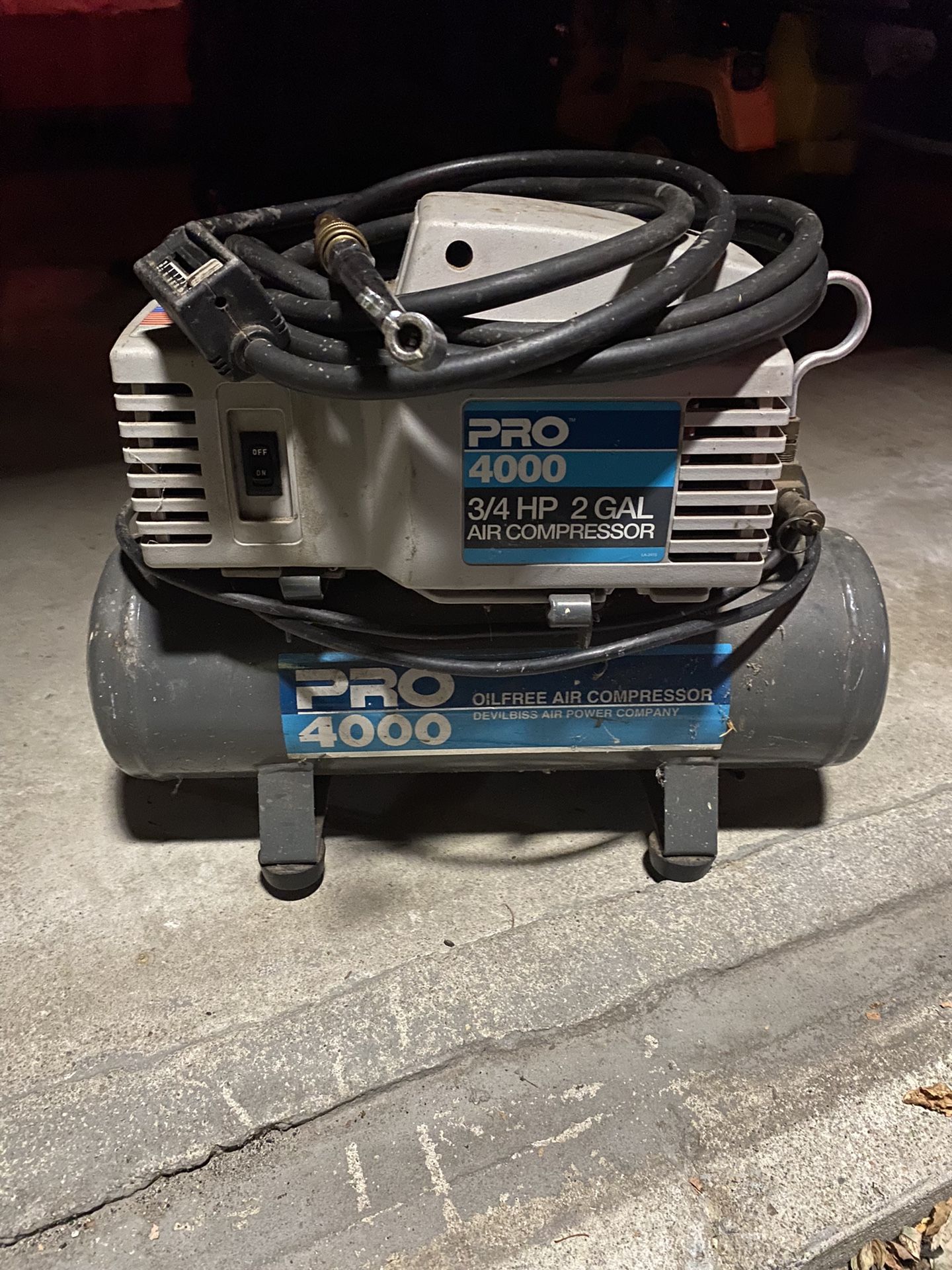 Compresor3/4 Hp 2gal