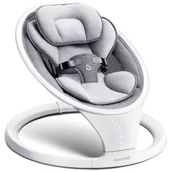 Munchkin Baby Swing- Bluetooth Enabled Electric Infant Rocker 
