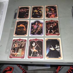 1978 Kiss Cards Number #12, 9,57,41,40,46,45,34,22