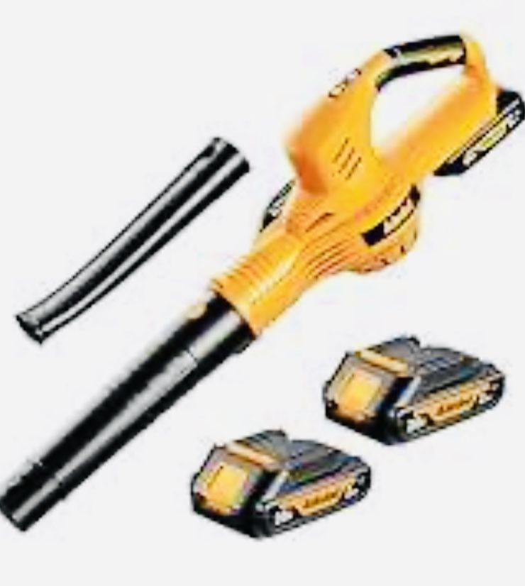 Leaf Blower Cordless 20v Powerful Electric Leaf Blower With 2 Battery