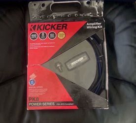 Kicker Amp Kit ( Read Description)
