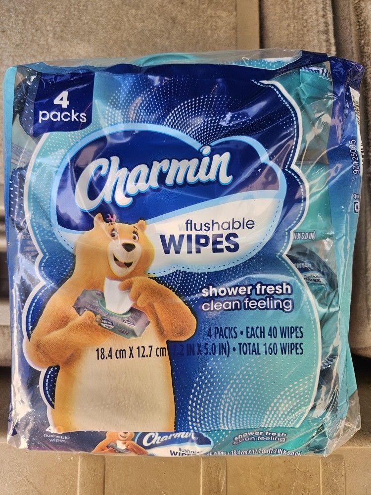 Charmin Flushable Wipes