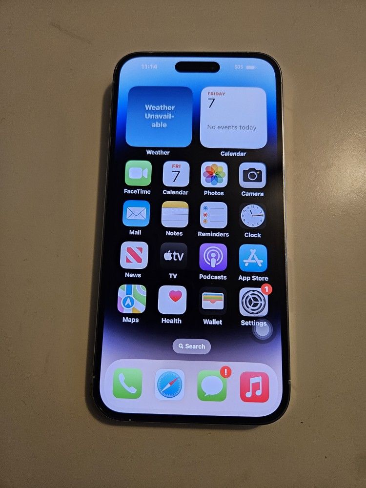 IPHONE 14 PRO MAX 128GB UNLOCKED (POWER BUTTON DOES NOT WORK)
