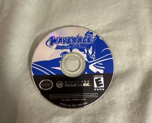 GameCube Waverace blue storm game