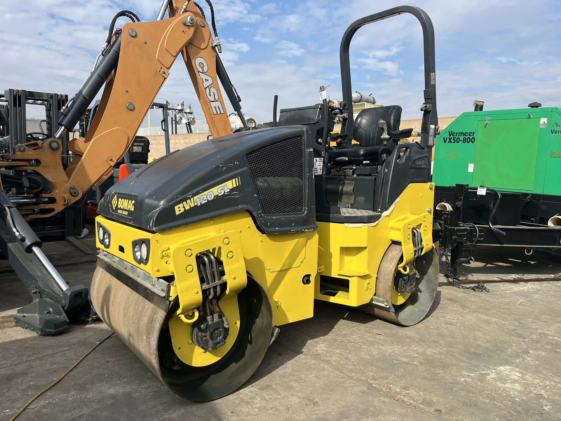 2017 Bomag BW129SL Smooth Drum Roller Compactor