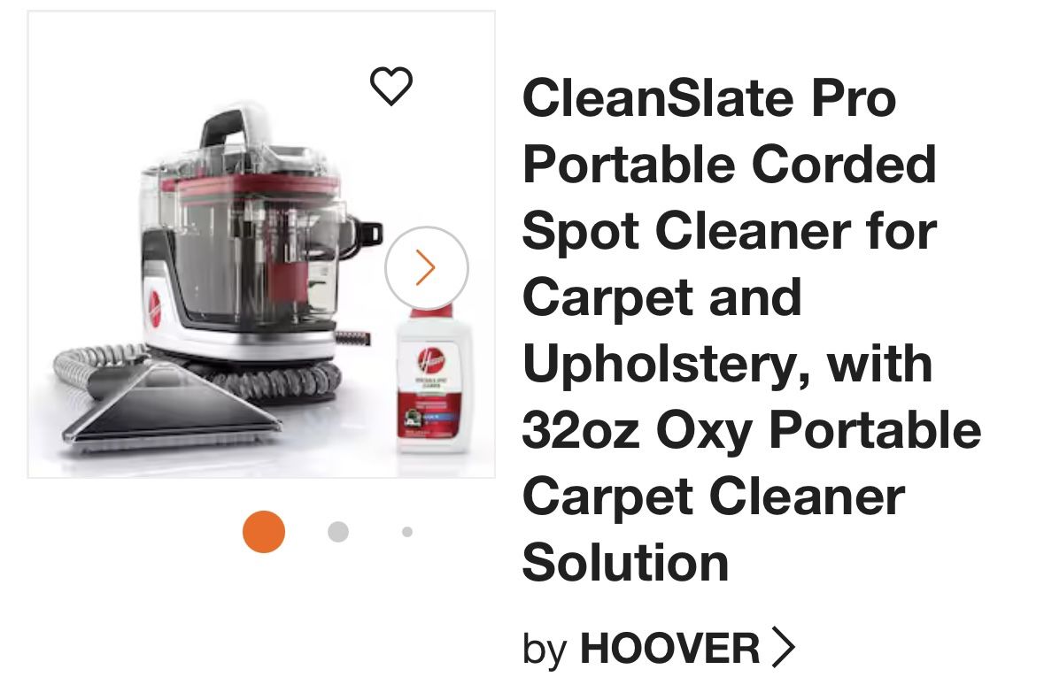 Hoover Carpet Cleaner