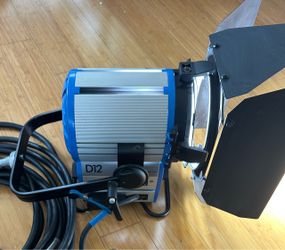 ARRI D12 1200W Fresnel Light LOW HOURS W/ 50 foot cable