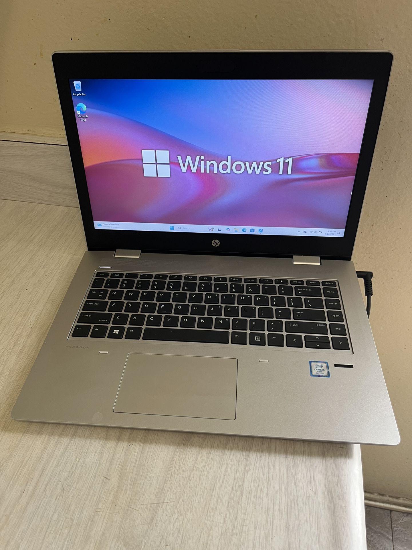 HP Probook Windows 11 Laptop 8th Generation